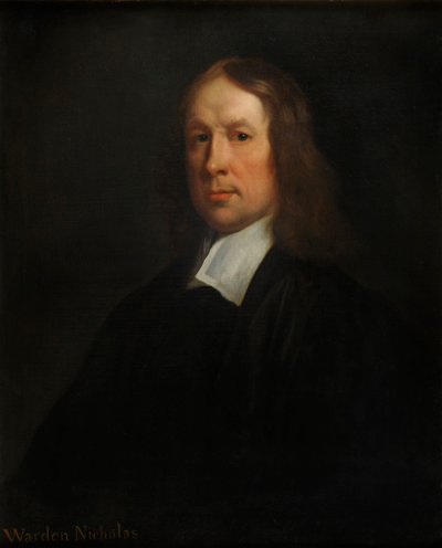 Warden John Nicholas door Peter Lely